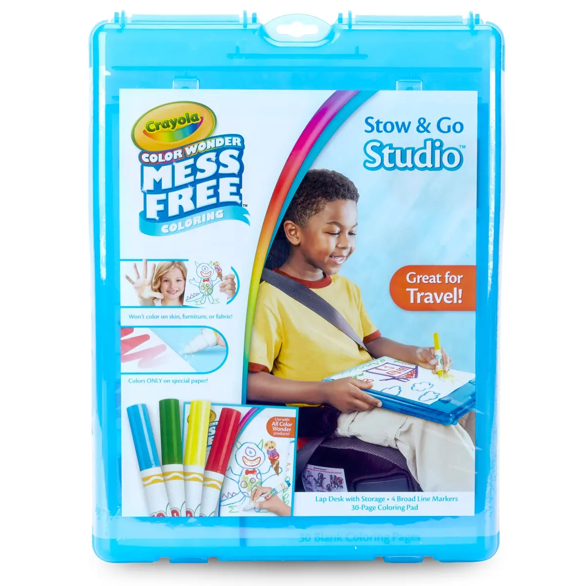 Crayola Color Wonder Mess Free Stow & Go Studio Travel Kit 1