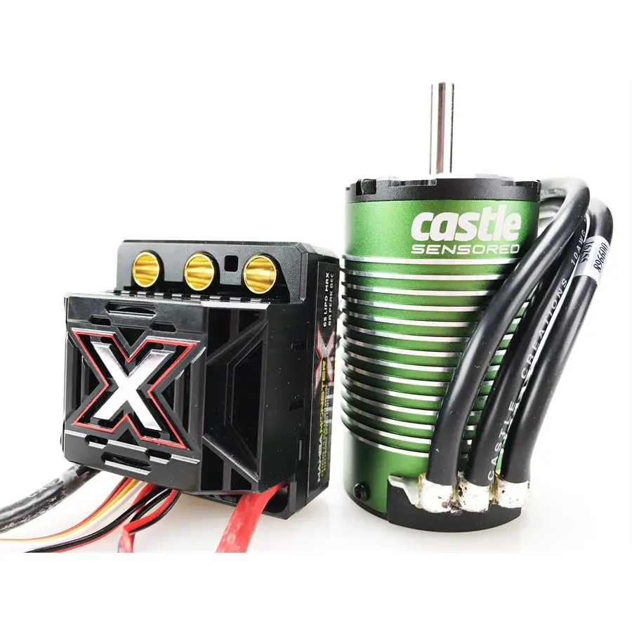 Castle Creations Monster X 25.2V Esc, 8A Peak Bec W/1515-2200Kv V2 Sensored Motor 1