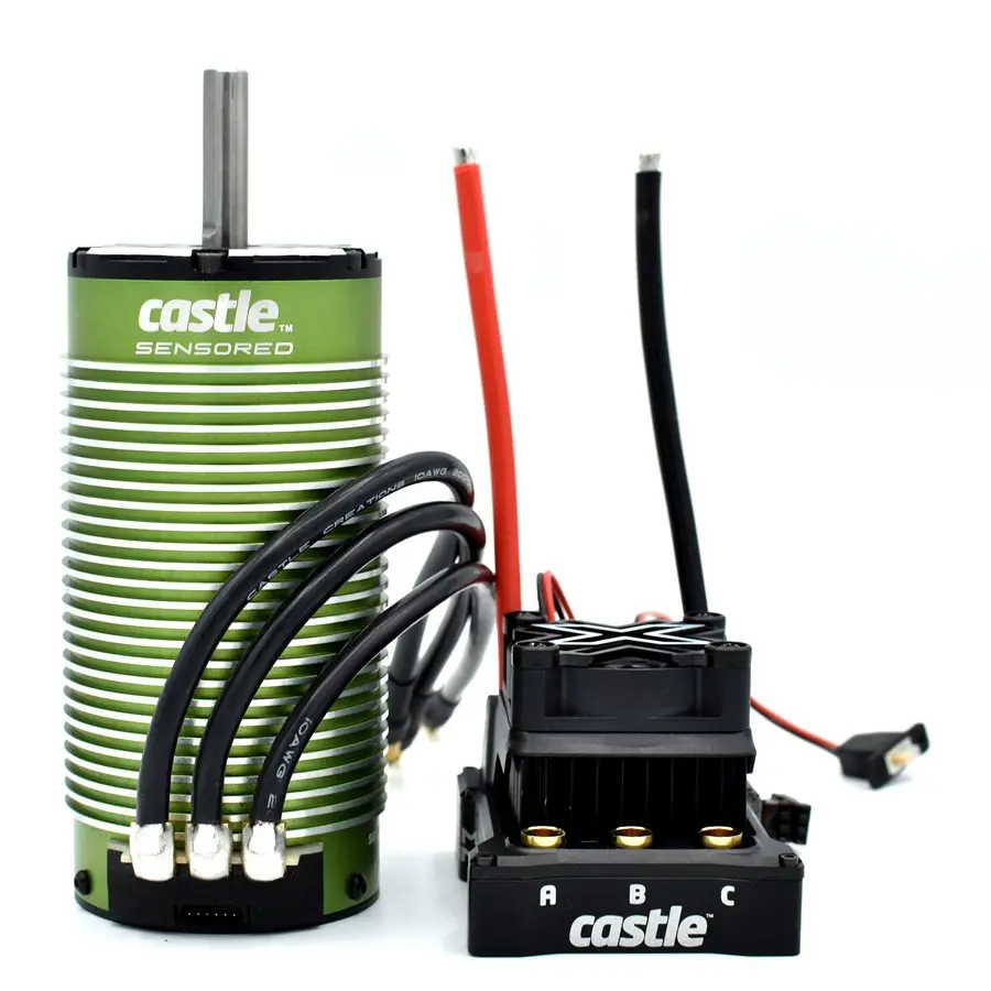 Castle Creations Mamba Monster X 8S, 33.6V Esc W/2028-800Kv Sensored Motor 1
