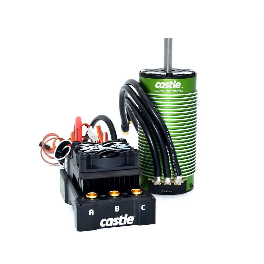 Castle Creations Mamba Xlx2, 8S, 33.6V Esc, 20A Peak Bec W/2028-1100Kv 1