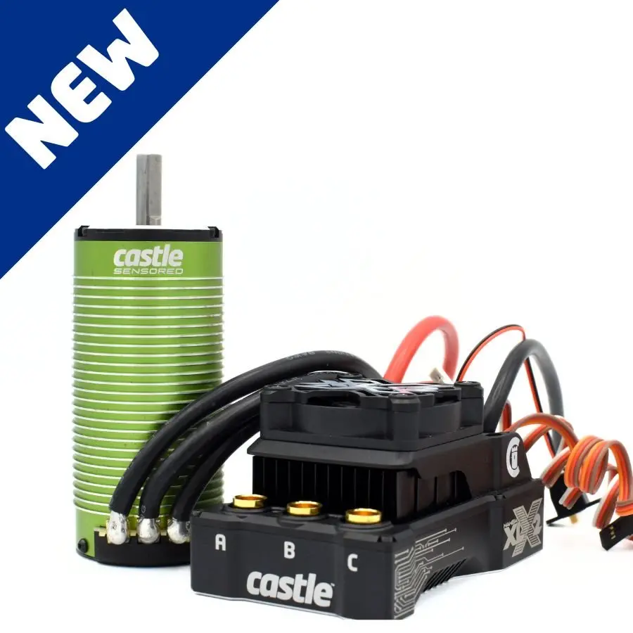 Castle Creations Mamba Xlx2, 8S, 33.6V Esc, 20A Peak Bec W/1721-1260Kv 1