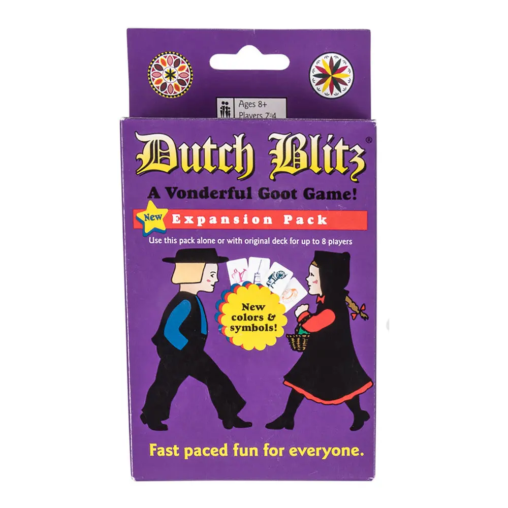 Dutch Blitz Purple Expansion Pack Interactive Card Game, Ages 8+ 1