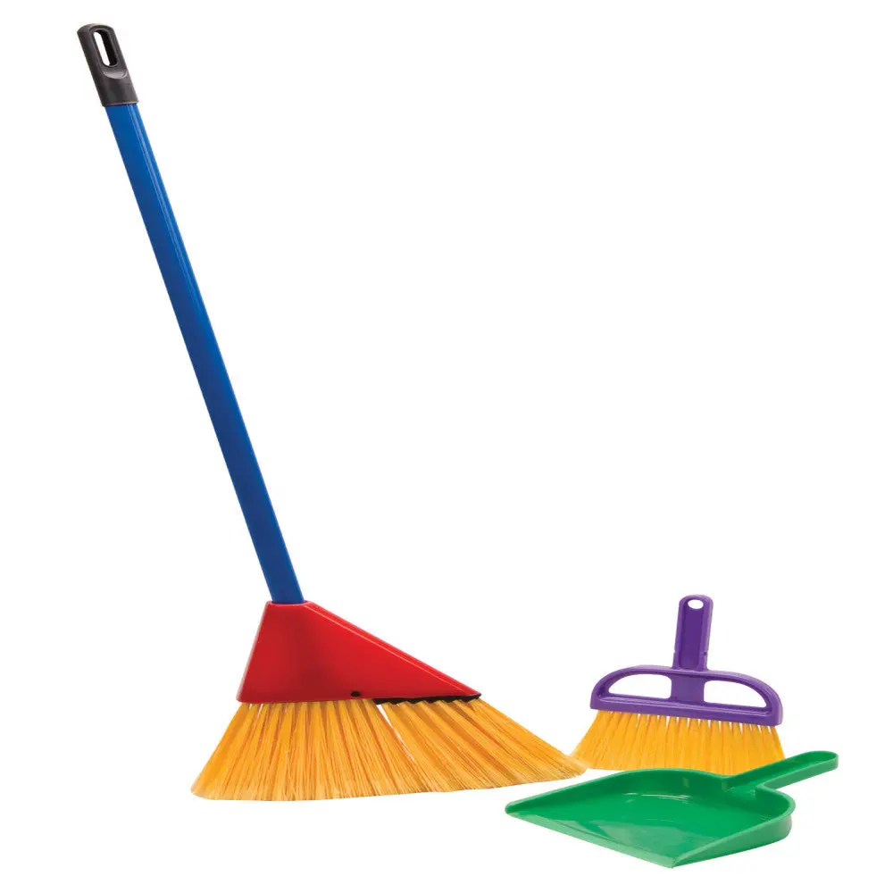 Schylling 3-Piece Pretend Play Broom Set For Kids 1