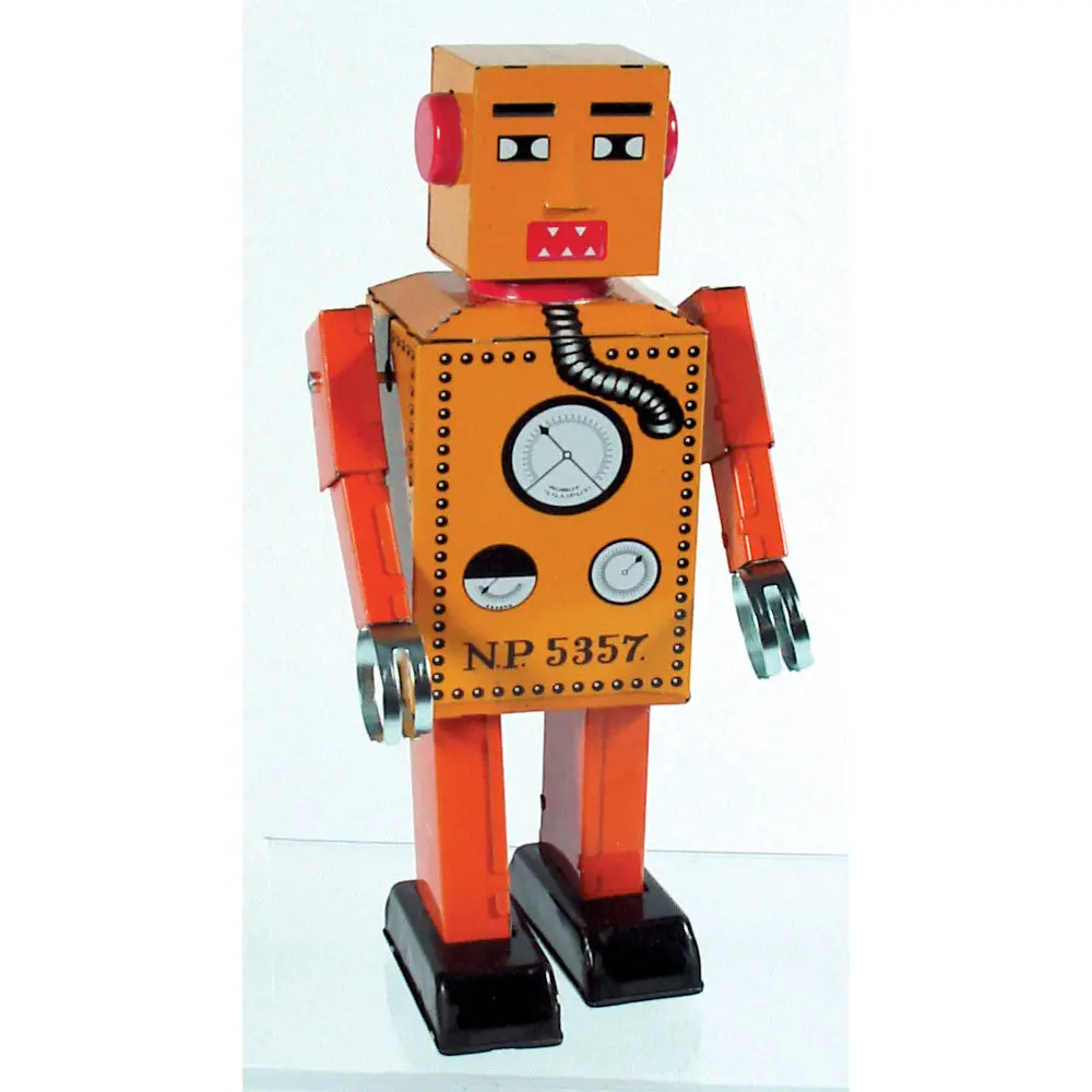 Schylling Collector Series Large Lilliput Robot - Vintage Tin Toy Replica 1