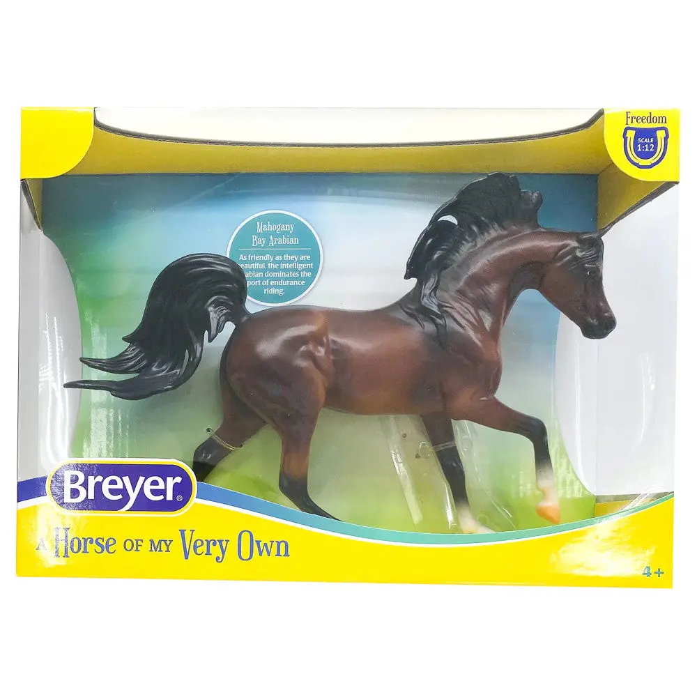 Breyer Freedom Series 1:12 Scale - Mahogany Bay Arabian Horse Model 1