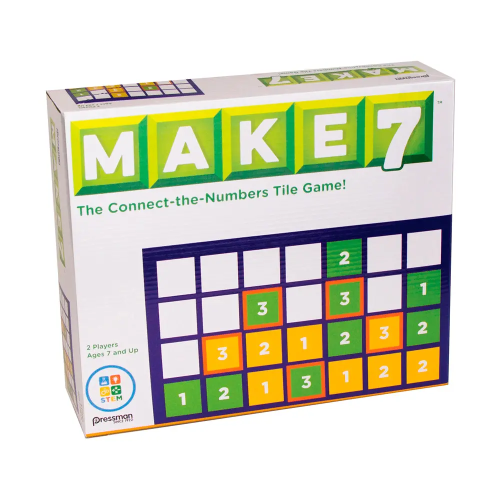 Make 7 Strategic Number Matching Board Game 1