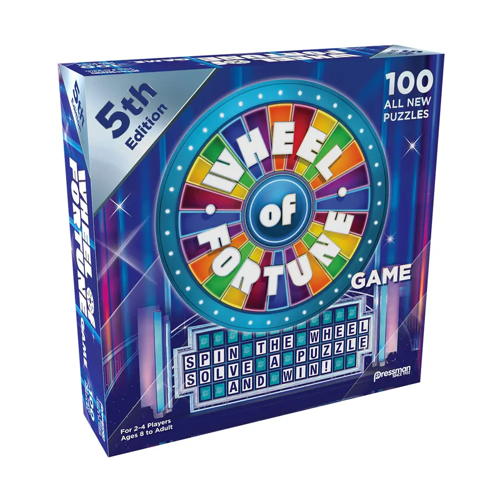 Wheel Of Fortune 6Th Edition Board Game By Pressman Toy 1