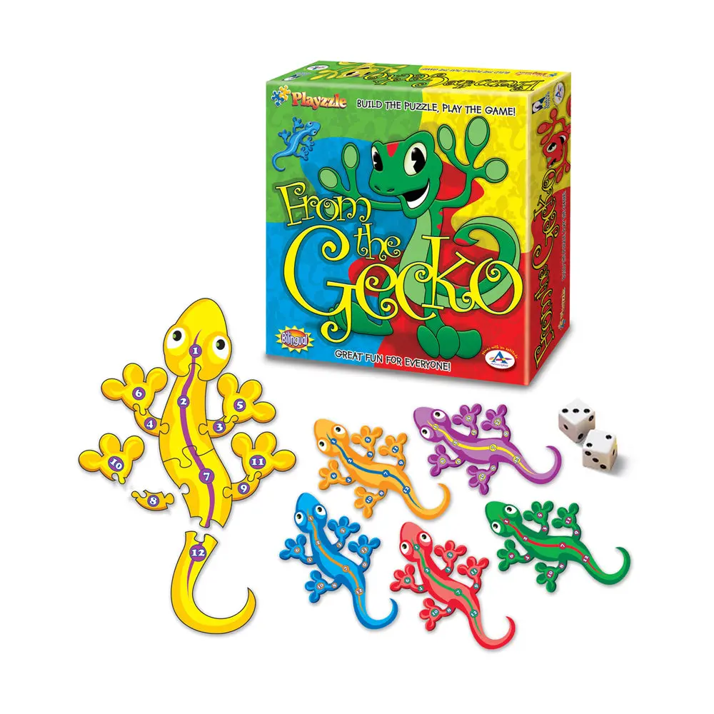 From The Gecko Multilingual Number Puzzle Board Game 1