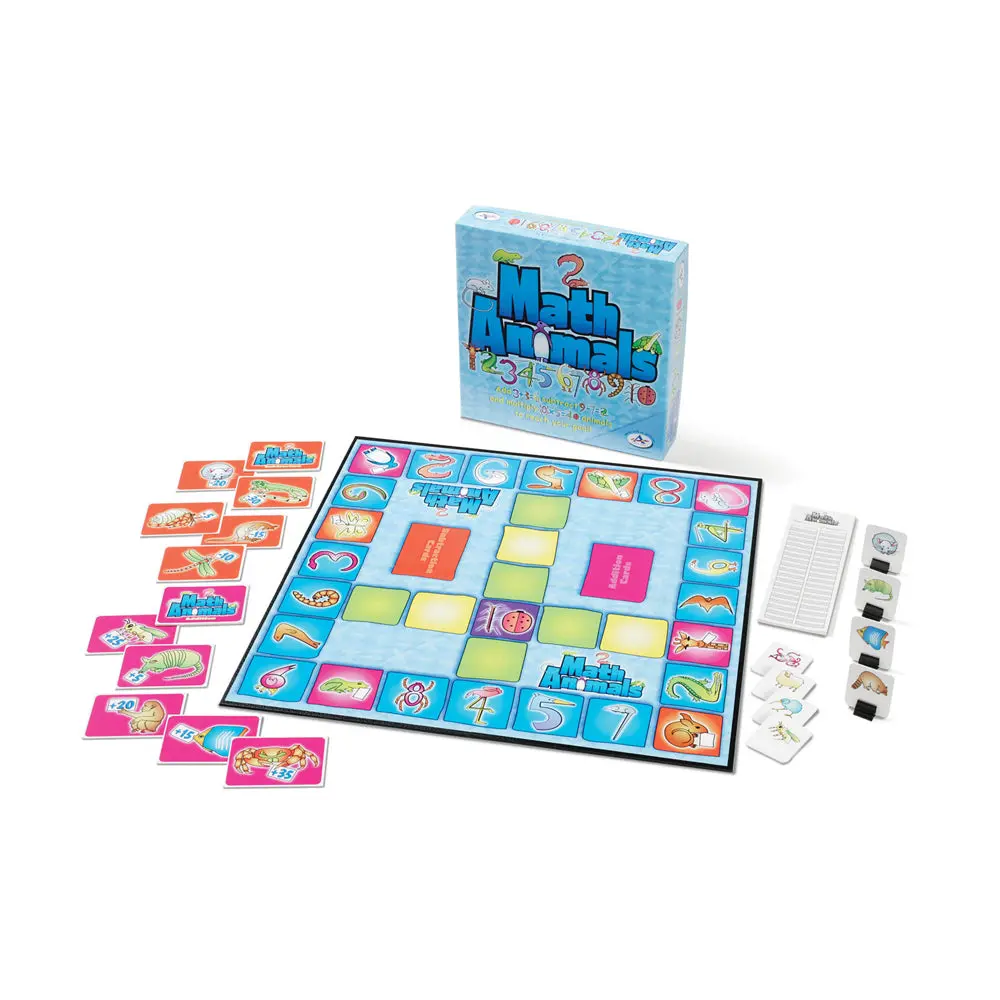 Mathanimals Educational Board Game For Kids 1