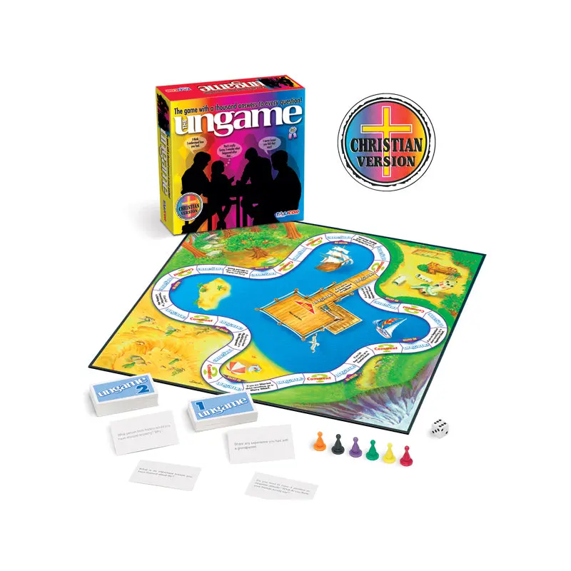 The Ungame Christian Edition Board Game For Family Conversations 1