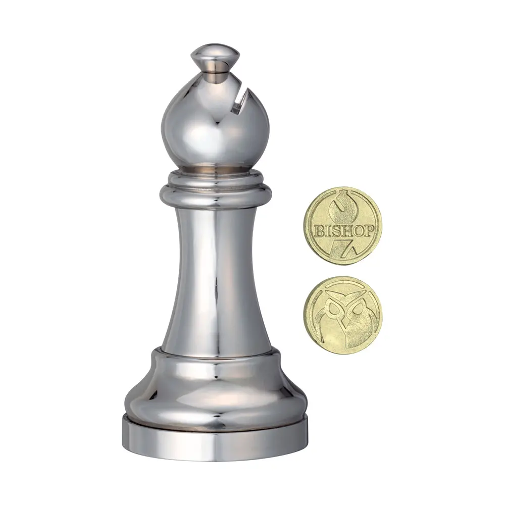Bepuzzled Hanayama Chess Bishop Level 2 Cast Metal Puzzle 1