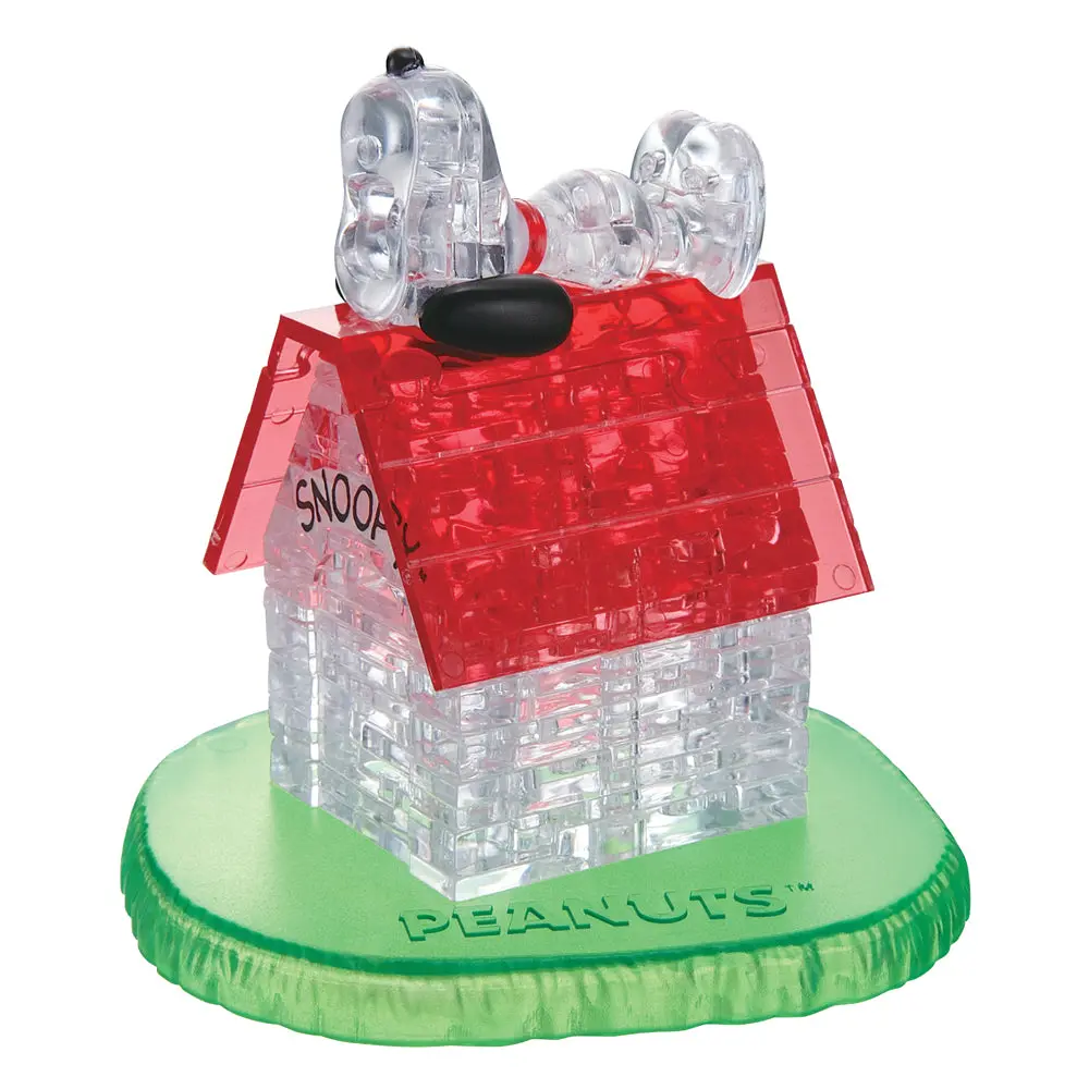 Bepuzzled Peanuts Snoopy House 3D Crystal Puzzle - 50 Pcs 1