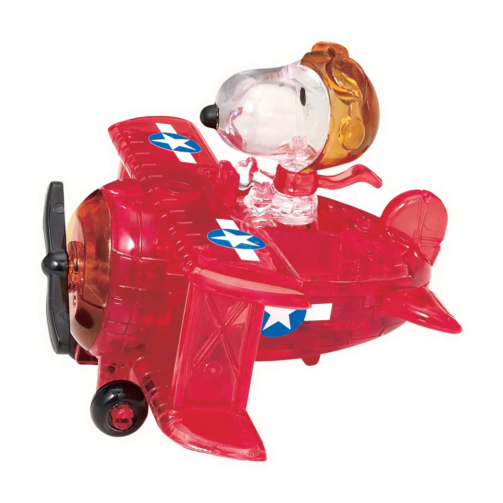 Bepuzzled Peanuts Snoopy Flying Ace 3D Crystal Puzzle - 39 Pcs 1
