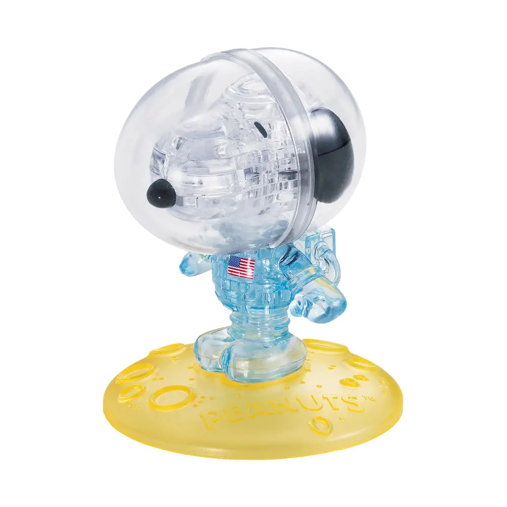 Bepuzzled Peanuts Astronaut Snoopy 3D Crystal Puzzle - 35 Pcs 1
