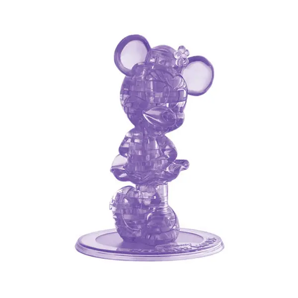 Bepuzzled Disney Minnie Mouse 3D Crystal Puzzle - 42 Pcs 1
