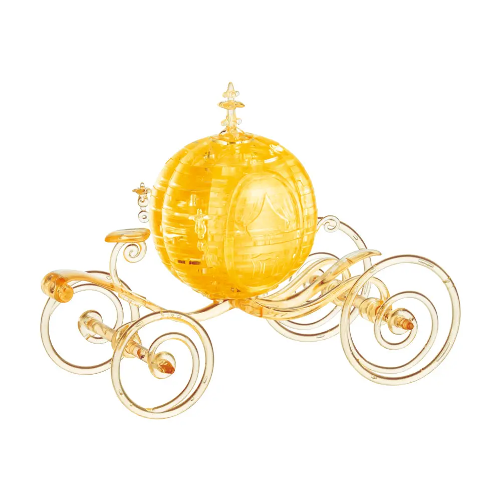 Bepuzzled Disney Cinderella's Gold Carriage 3D Crystal Puzzle - 71 Pcs 1