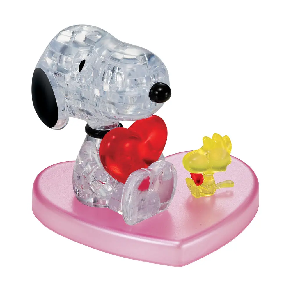 Bepuzzled Peanuts Snoopy And Woodstock 3D Crystal Puzzle - 35 Pc 1