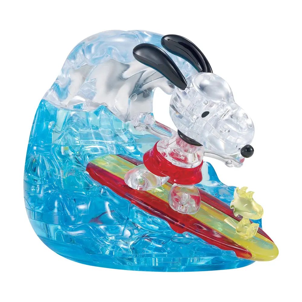 Bepuzzled Peanuts Snoopy Surf 3D Crystal Puzzle - 41 Pcs 1