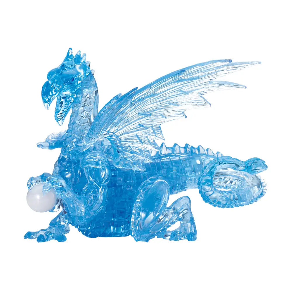 Bepuzzled Blue Dragon 3D Crystal Puzzle - 56 Pieces 1