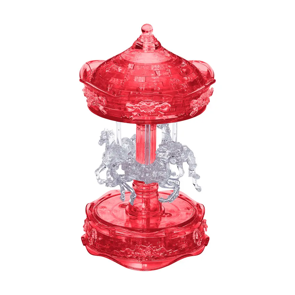 Bepuzzled Carousel 3D Crystal Puzzle - 83 Pc 1