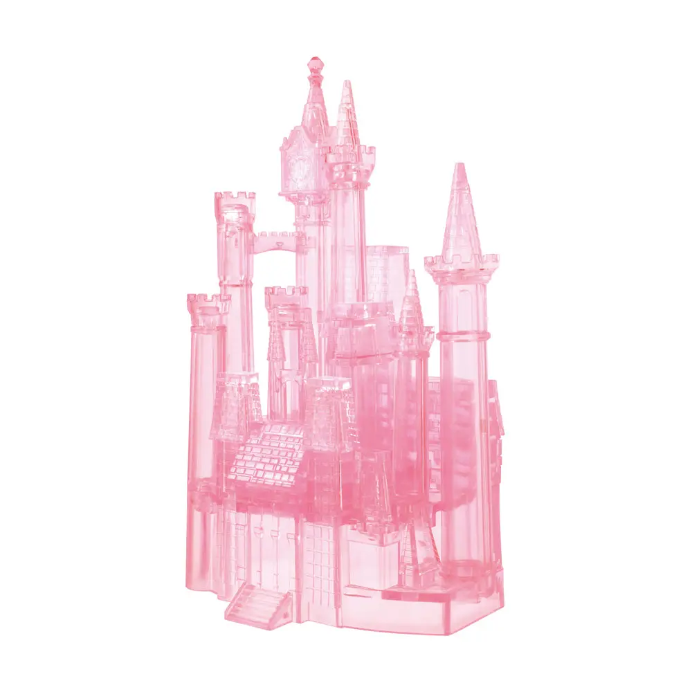 Disney Cinderella's Castle 3D Crystal Puzzle - 71 Pieces, Pink 1