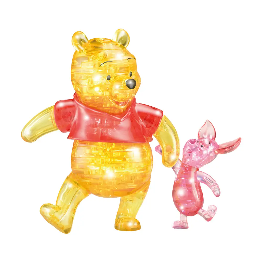 Bepuzzled Disney Winnie The Pooh And Piglet 3D Crystal Puzzle - 57 Pc 1