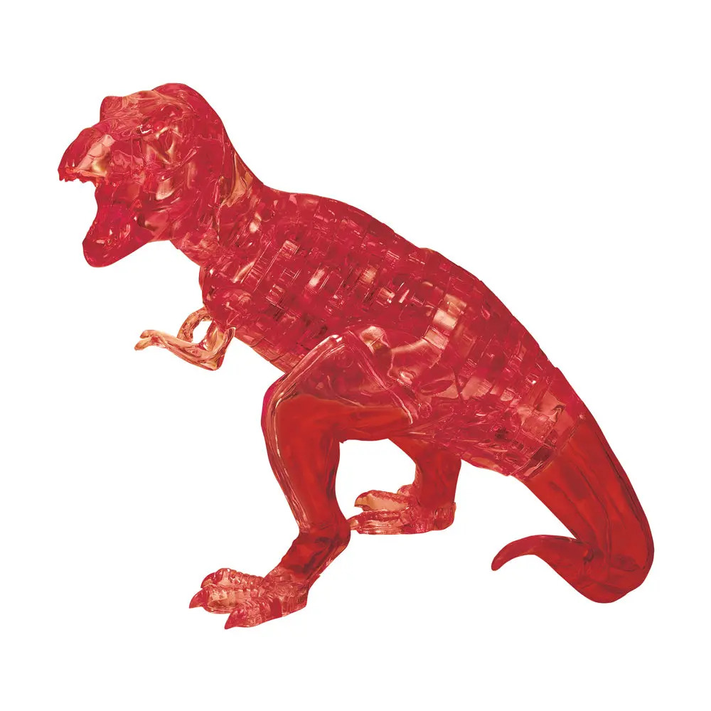 Bepuzzled 3D Crystal T-Rex Puzzle - Red, 49 Pieces 1
