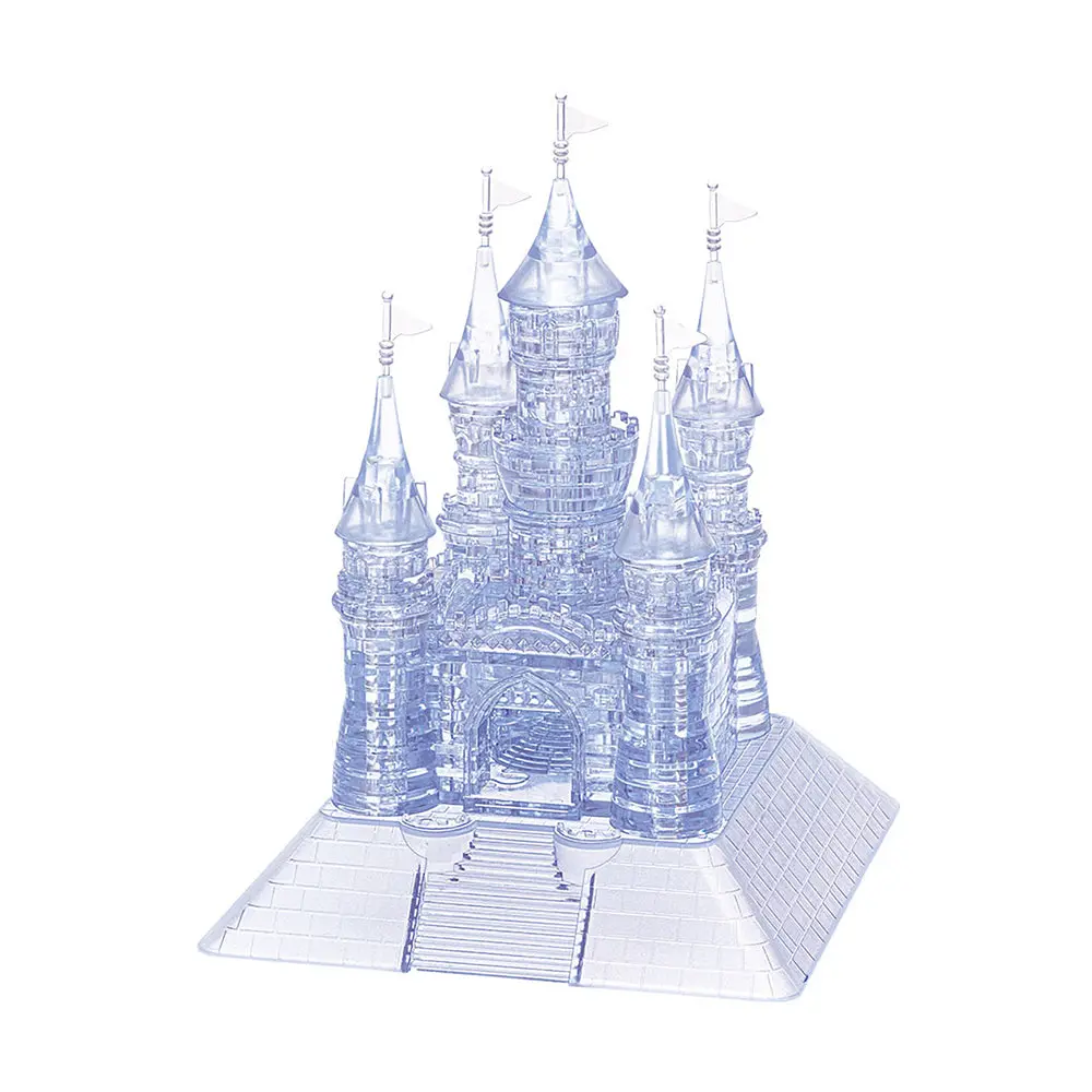 Bepuzzled Clear Castle 3D Crystal Puzzle - 125 Pcs 1
