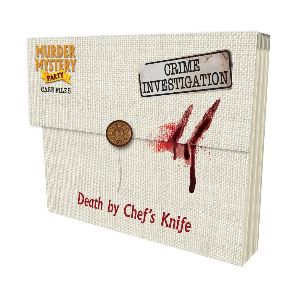 Murder Mystery Party Case Files: Death By Chef's Knife Interactive Game 2