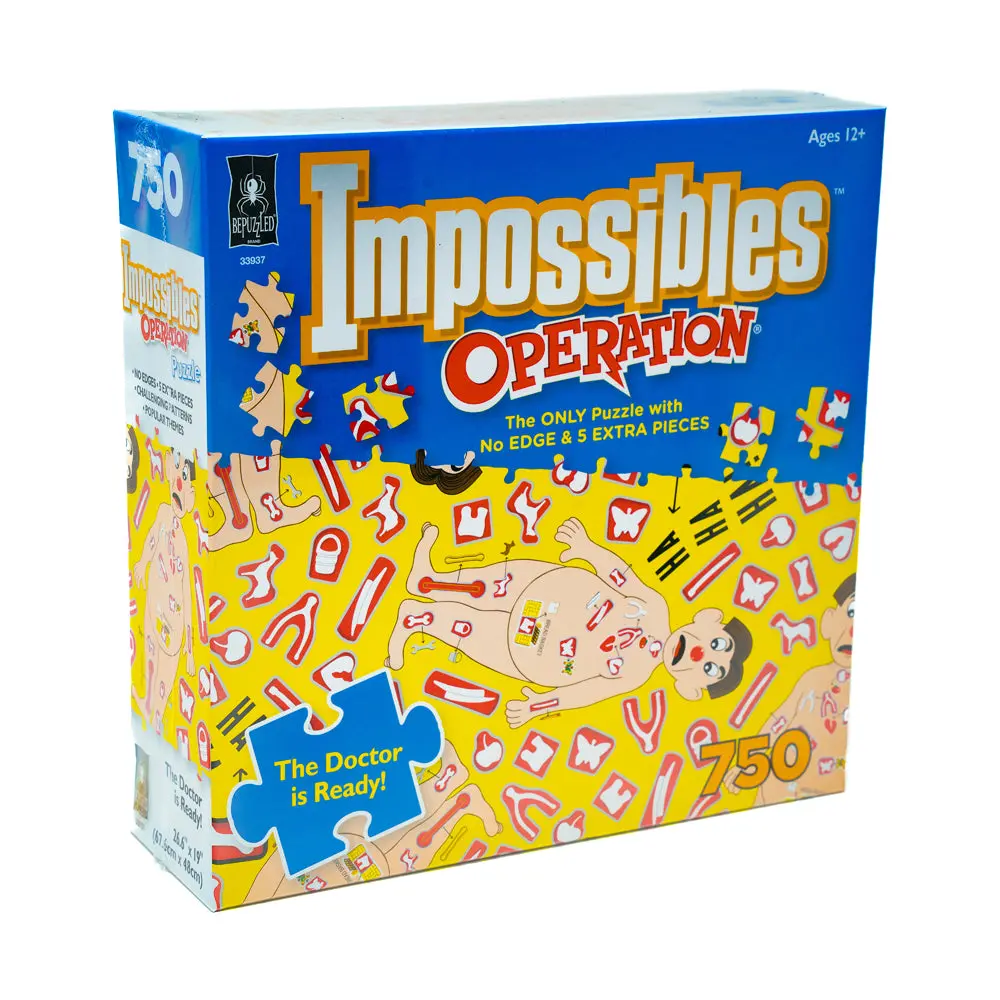 Bepuzzled Hasbro Operation Jigsaw Puzzle - 750 Pc 1