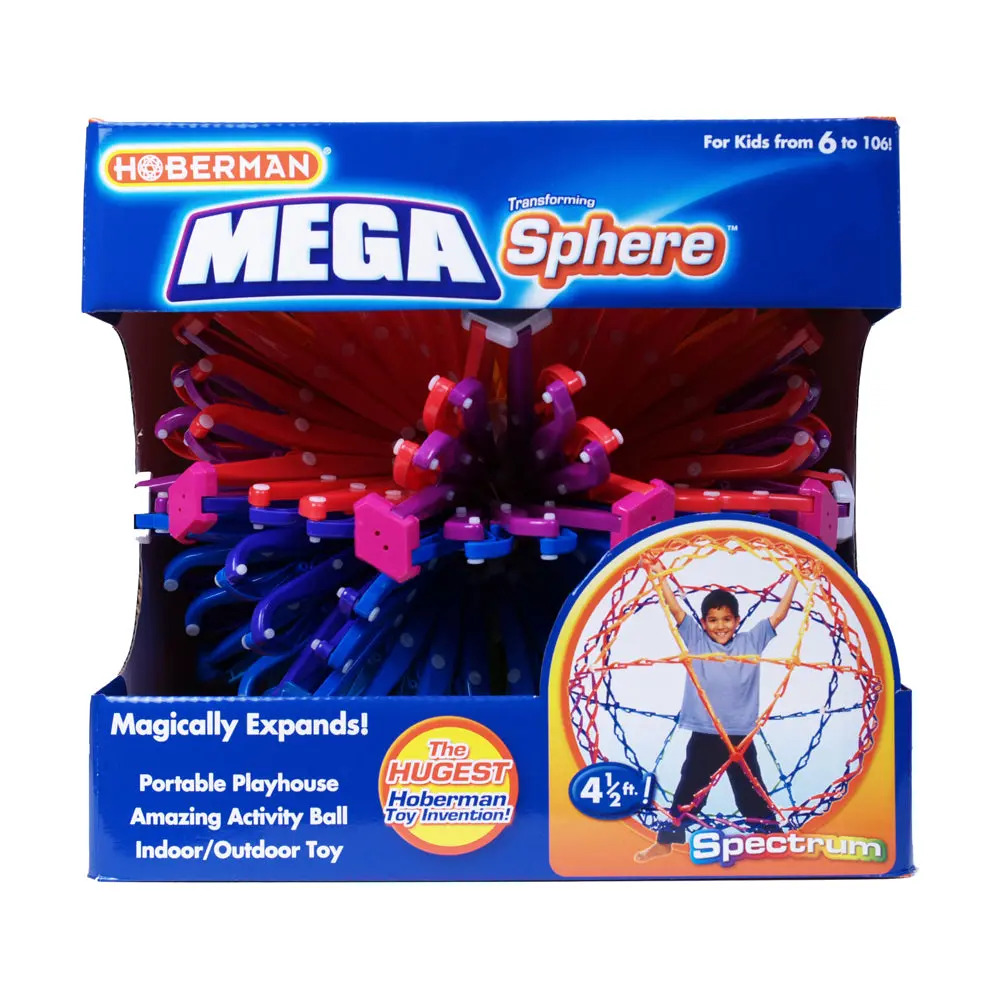 Hoberman Mega Sphere - Expanding Spectrum Toy 1