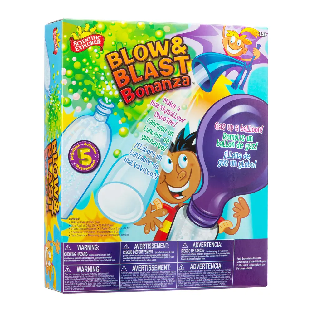 Scientific Explorer Blow & Blast Bonanza Air Pressure Science Kit 1