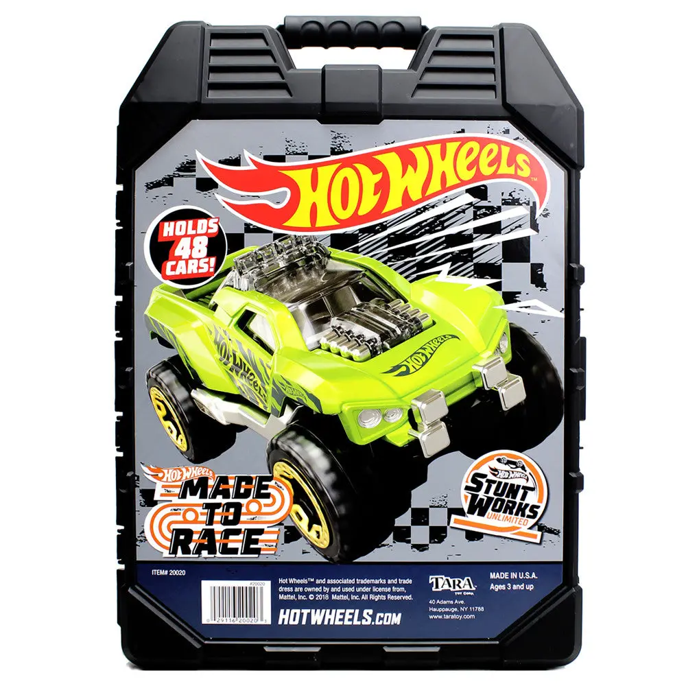 Hot Wheels 48-Car Storage Case With Easy-Grip Handle 1