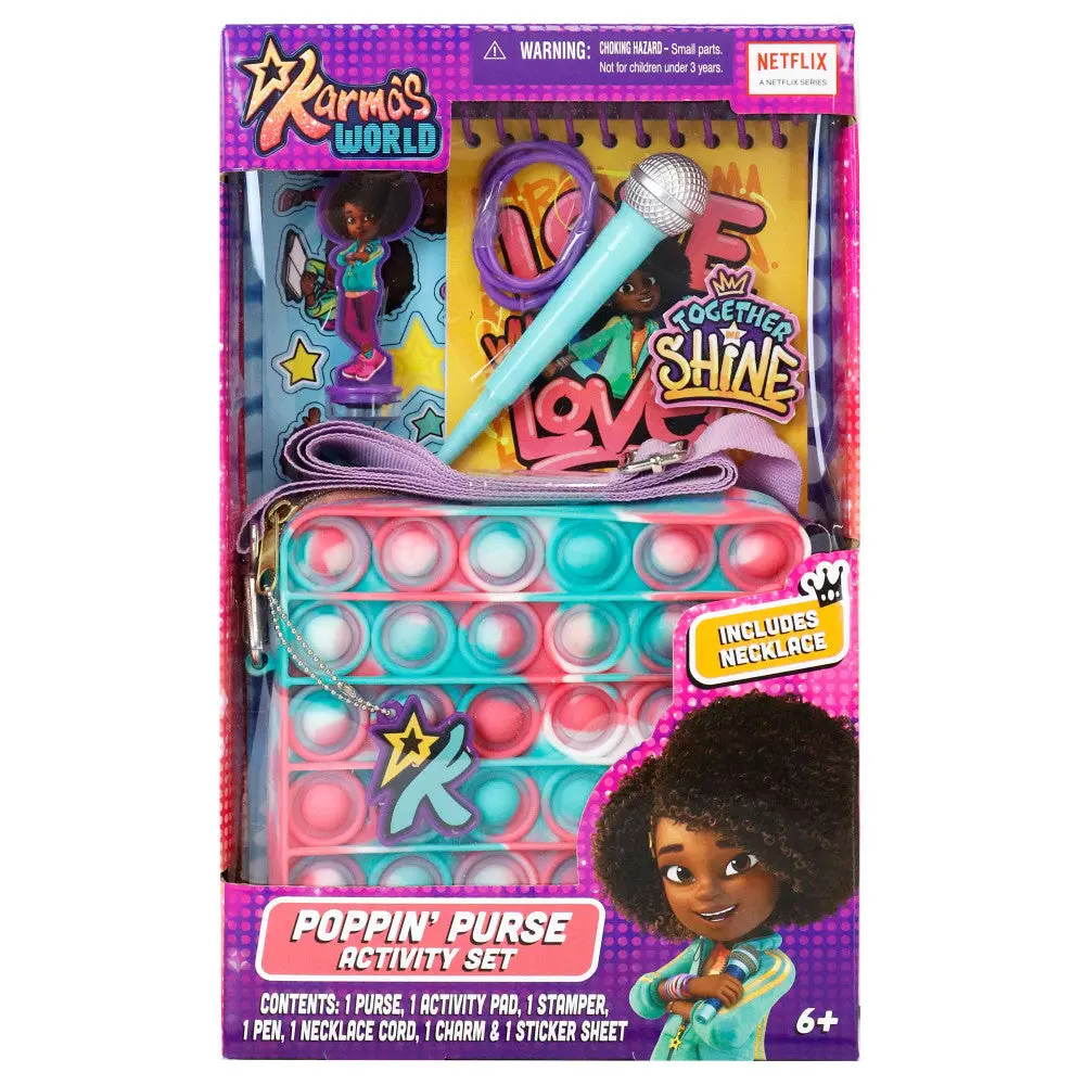 Karma's World Poppin' Purse Activity Set - Interactive Craft Kit 1