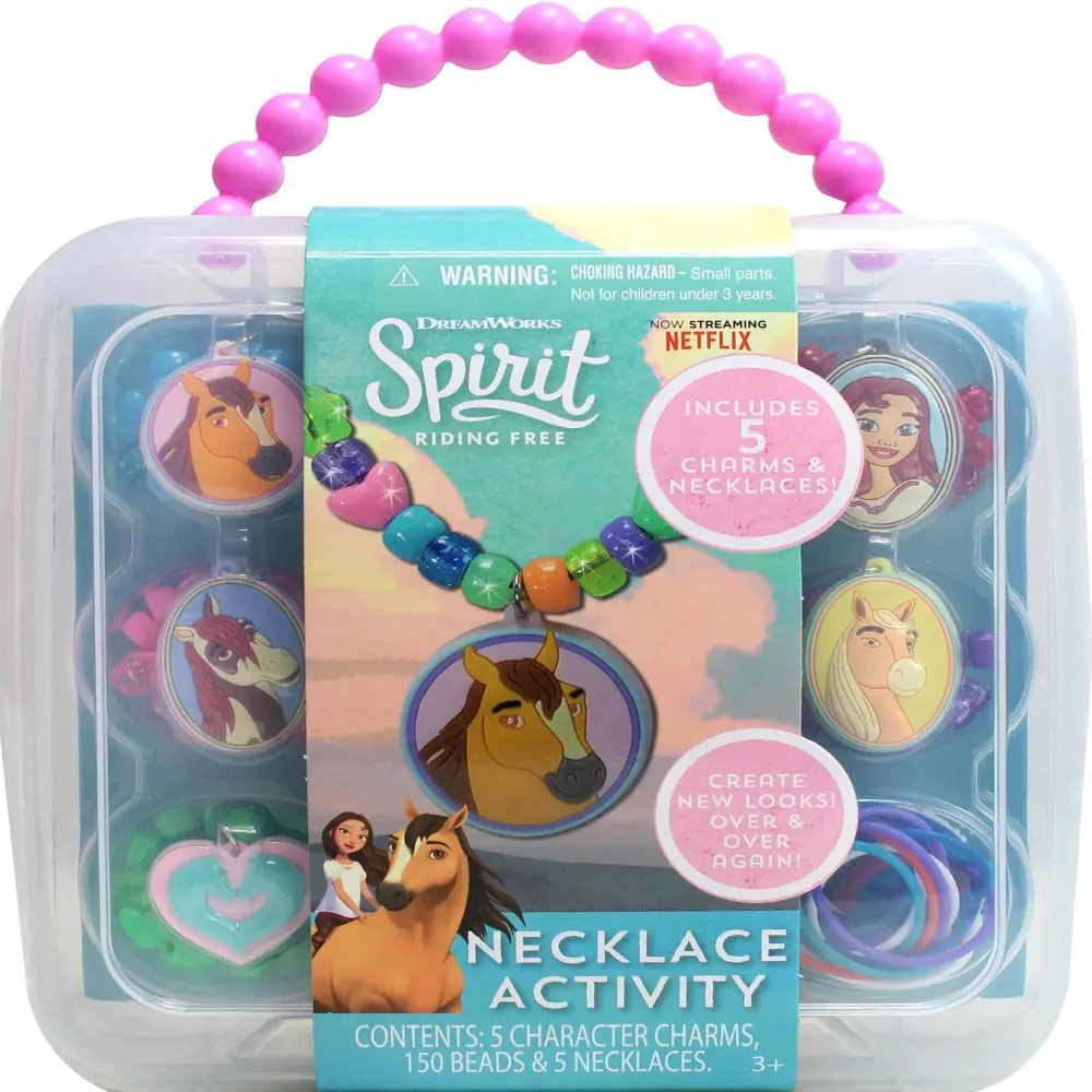Dreamworks Spirit Riding Free Craft Necklace Kit - Jewelry Making Set 1