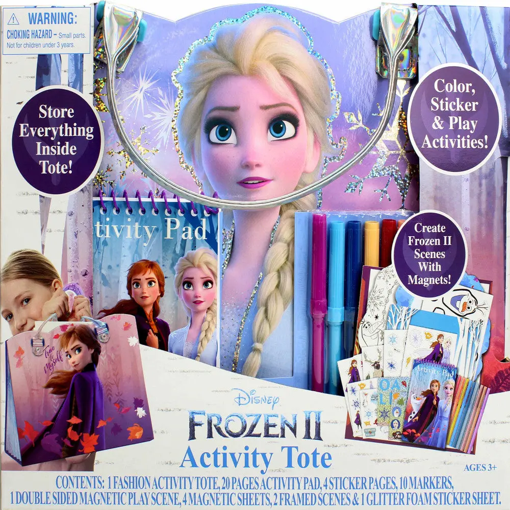 Disney Frozen 2 Creative Activity Tote - Arts And Crafts Set 1