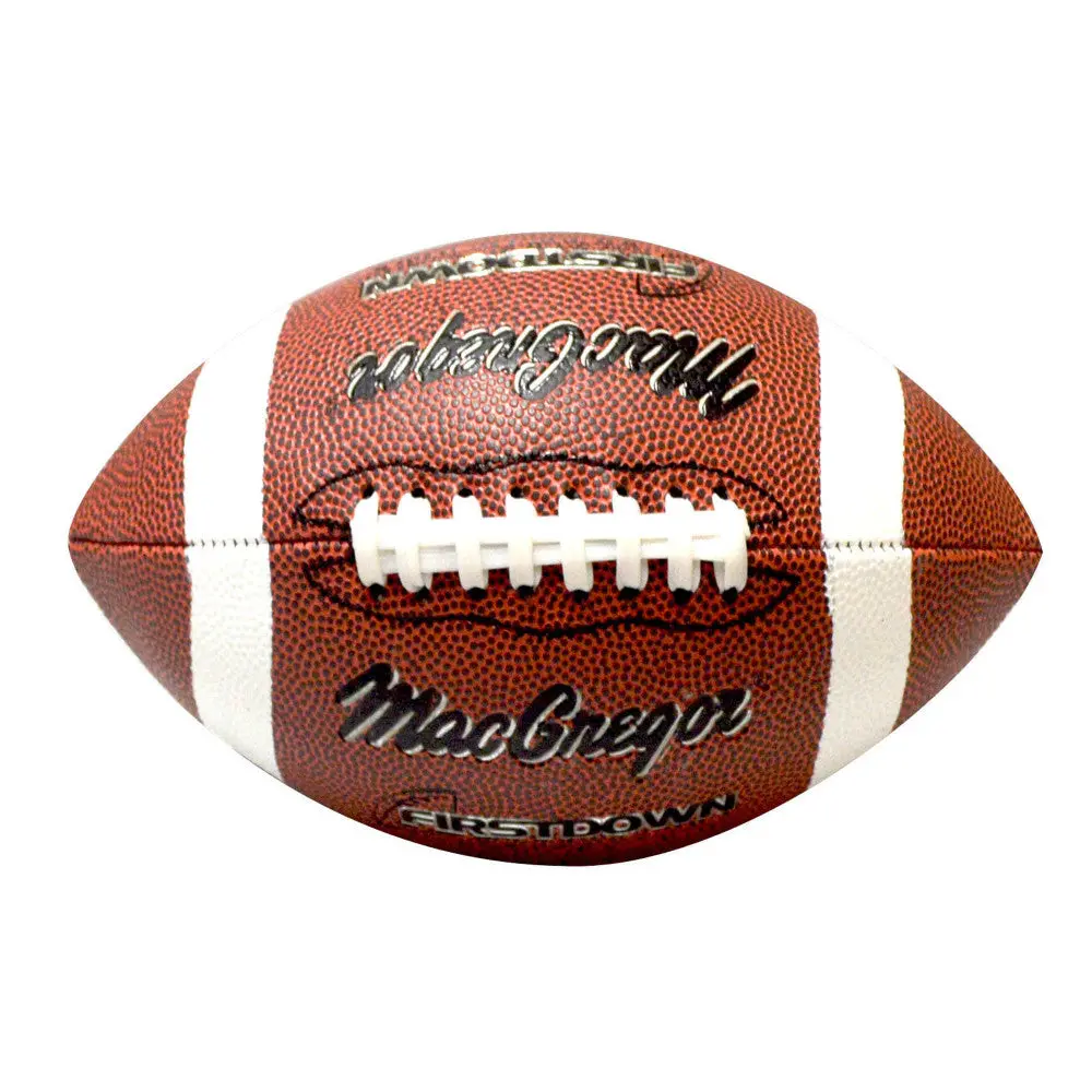 Hedstrom - Macgregor Official Size Pvc Football - Tan 1