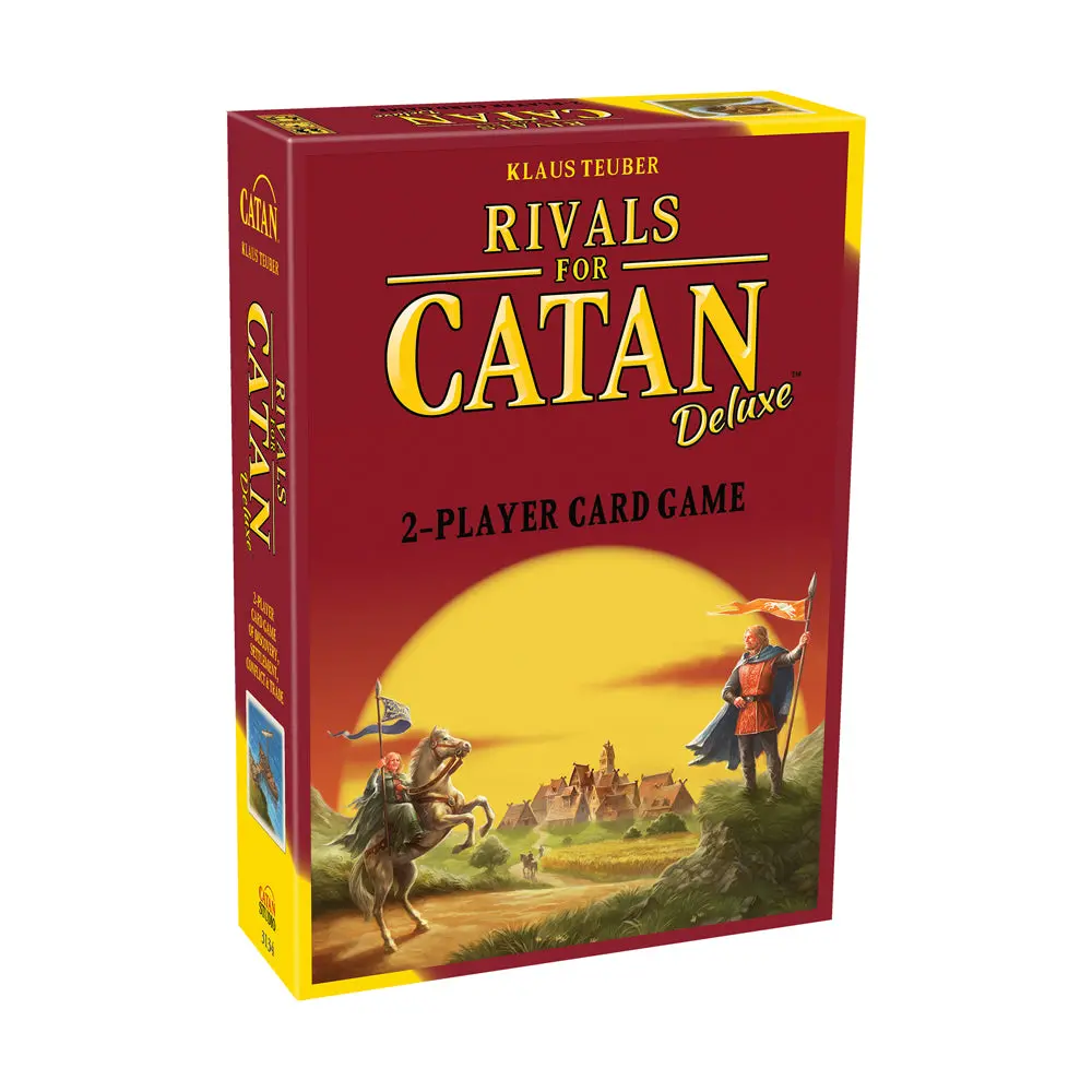 Rivals For Catan Deluxe Edition 2-Player Strategy Card Game 1