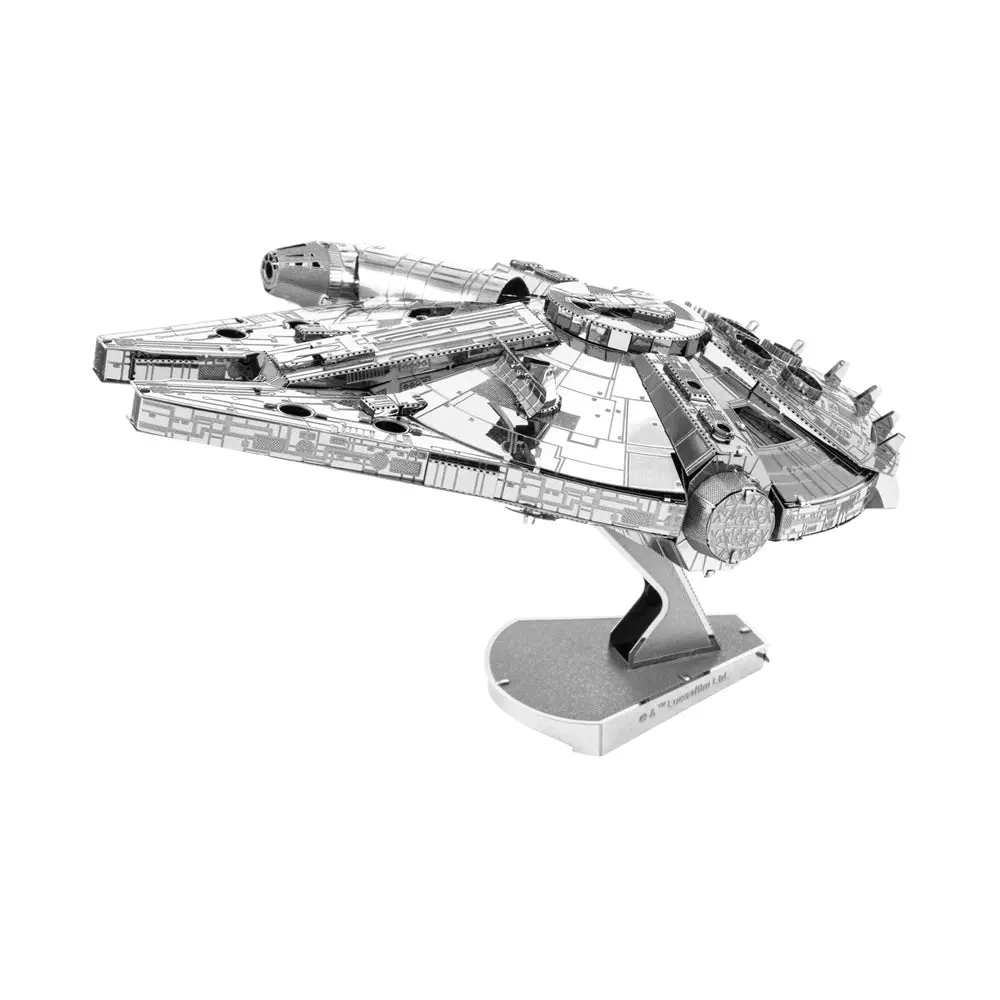 Fascinations Metal Earth Iconx Large Millennium Falcon 3D Metal Model Kit 1