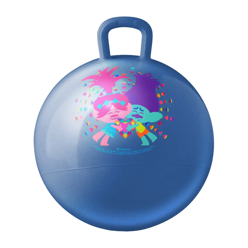 Hedstrom Trolls-Themed 15-Inch Inflatable Hopper Ball 1