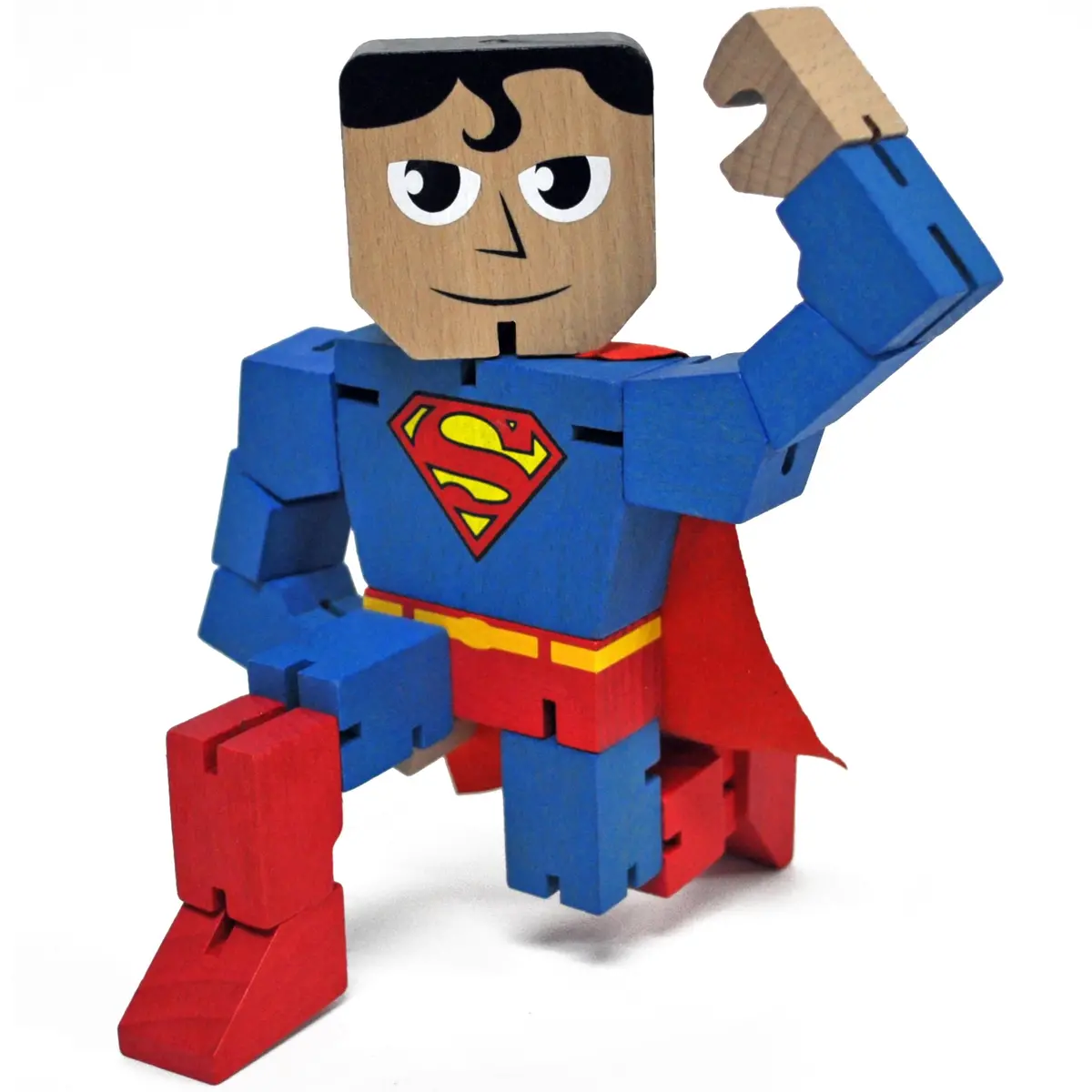Dc Comics Superman Wood Warriors 8" Multicolor Action Figure 1