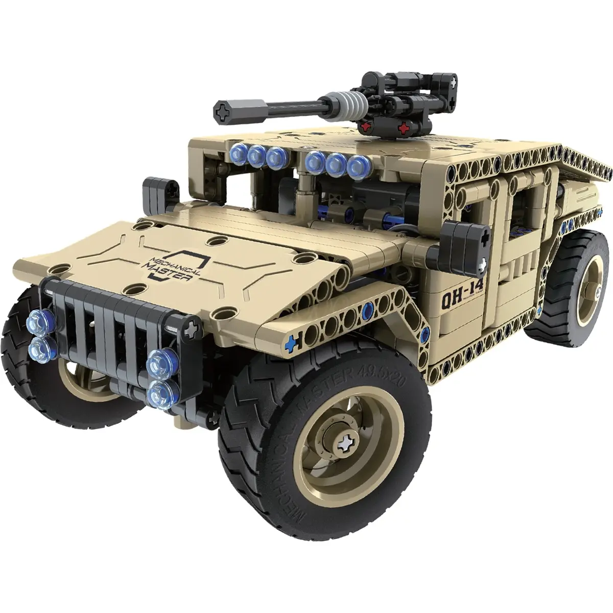 Qihui Tech Bricks R/C Armed Off-Road Vehicle - Dual Design - Model Qih08022 1