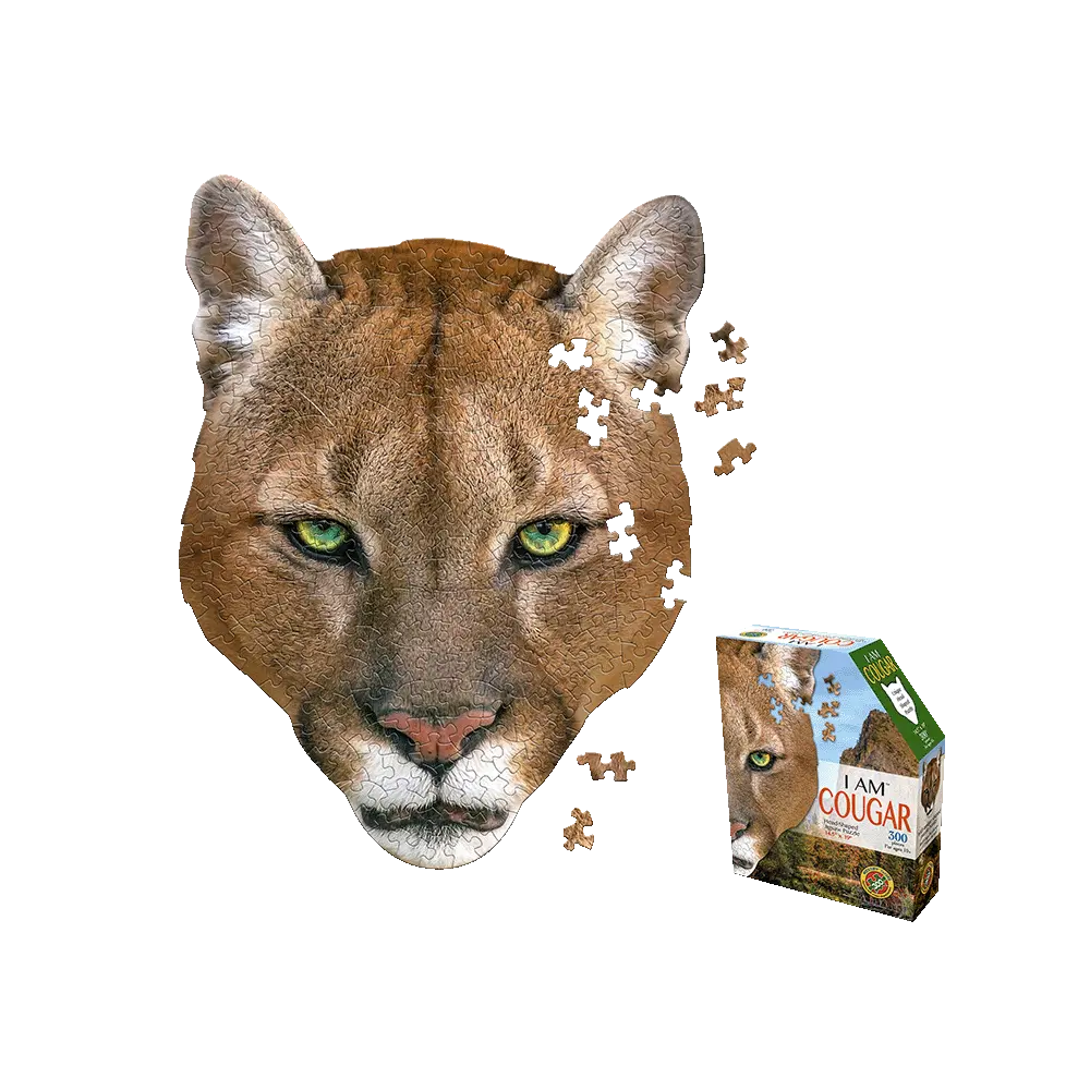 Madd Capp I Am Cougar Jigsaw Puzzle - 300 Pc 1