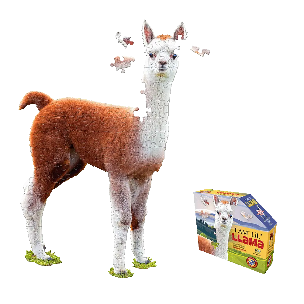 Madd Capp I Am Lil' Llama Jigsaw Puzzle - 100 Pc 1