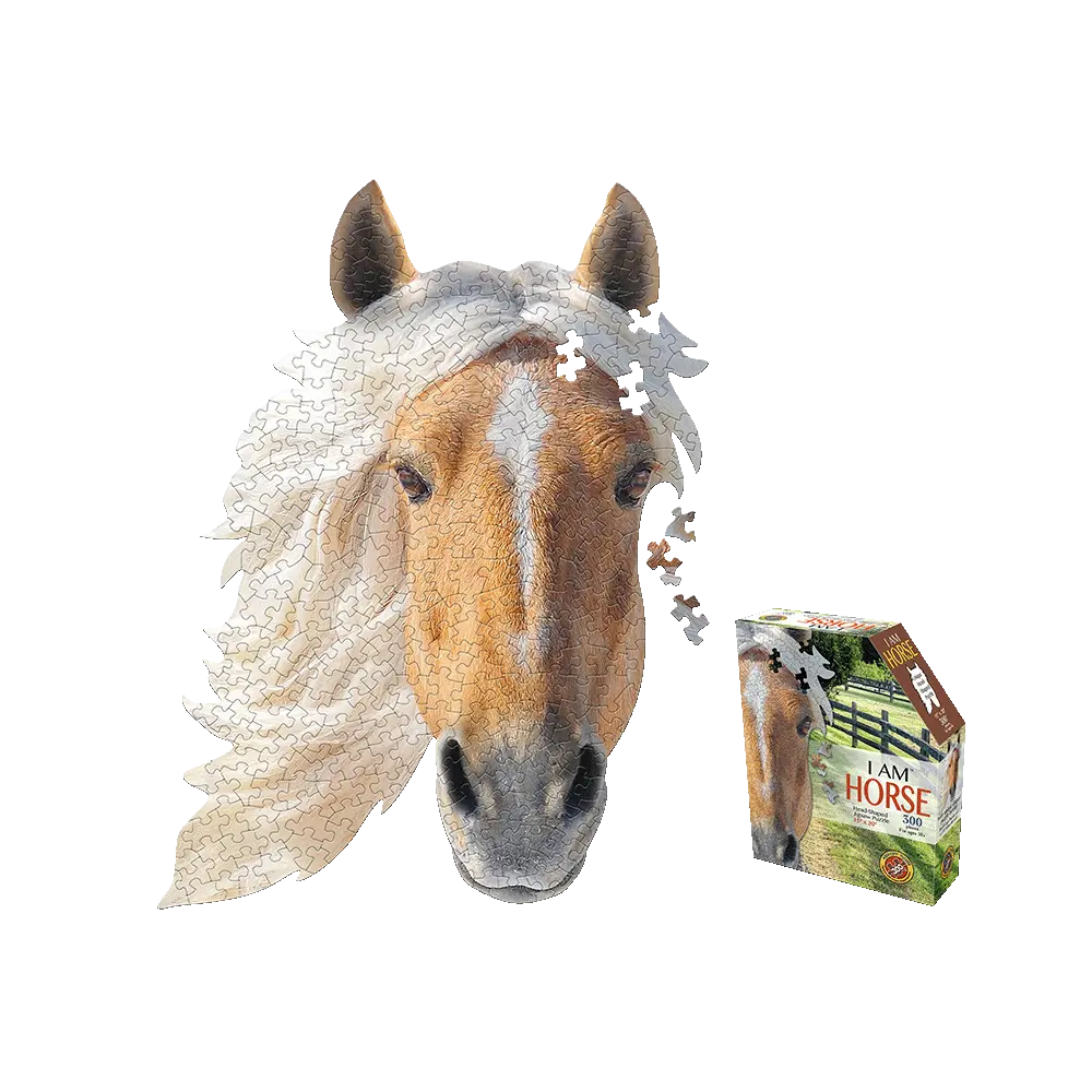 Madd Capp I Am Horse Unique-Shaped 300-Piece Jigsaw Puzzle 1