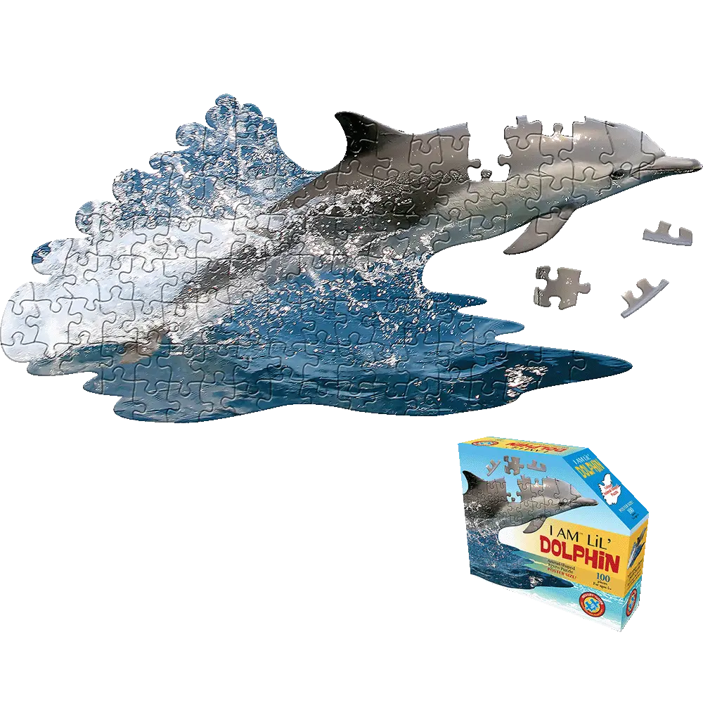 Madd Capp I Am Lil' Dolphin Jigsaw Puzzle - 100 Pc 1