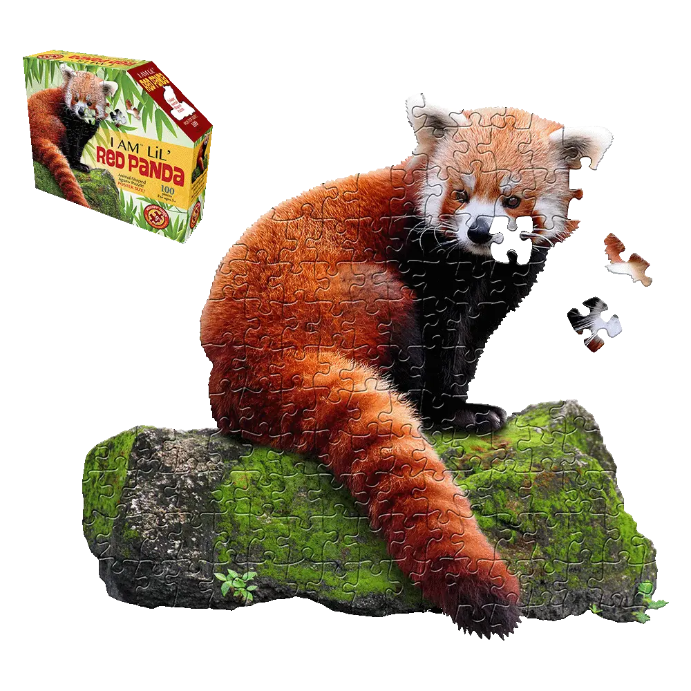 Madd Capp I Am Lil' Red Panda Jigsaw Puzzle - 100 Pc 1