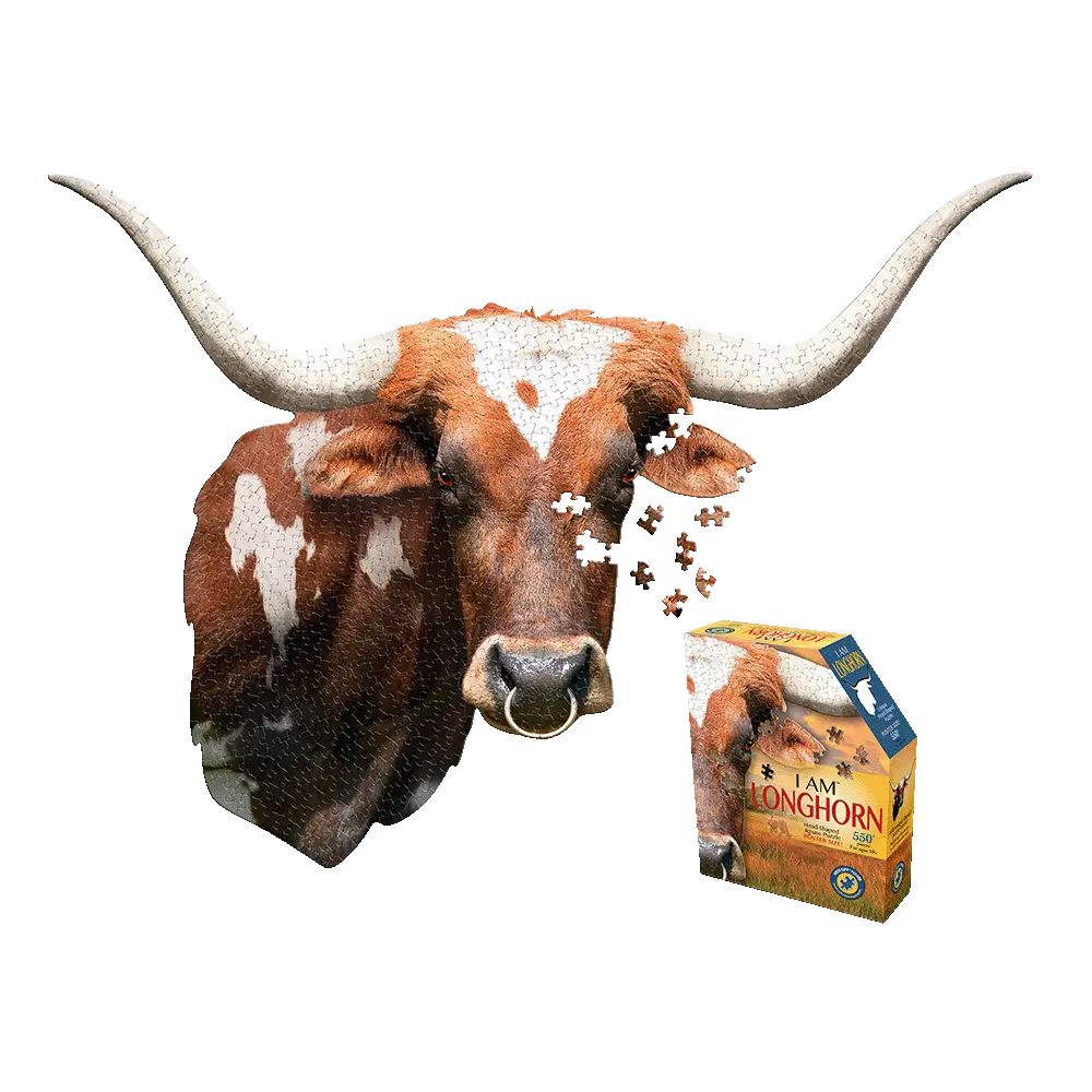Madd Capp I Am Longhorn Jigsaw Puzzle - 550 Pc 1