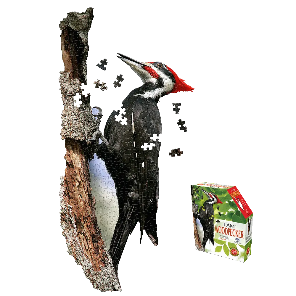 Madd Capp I Am Woodpecker - 300 Pc Jigsaw Puzzle 1