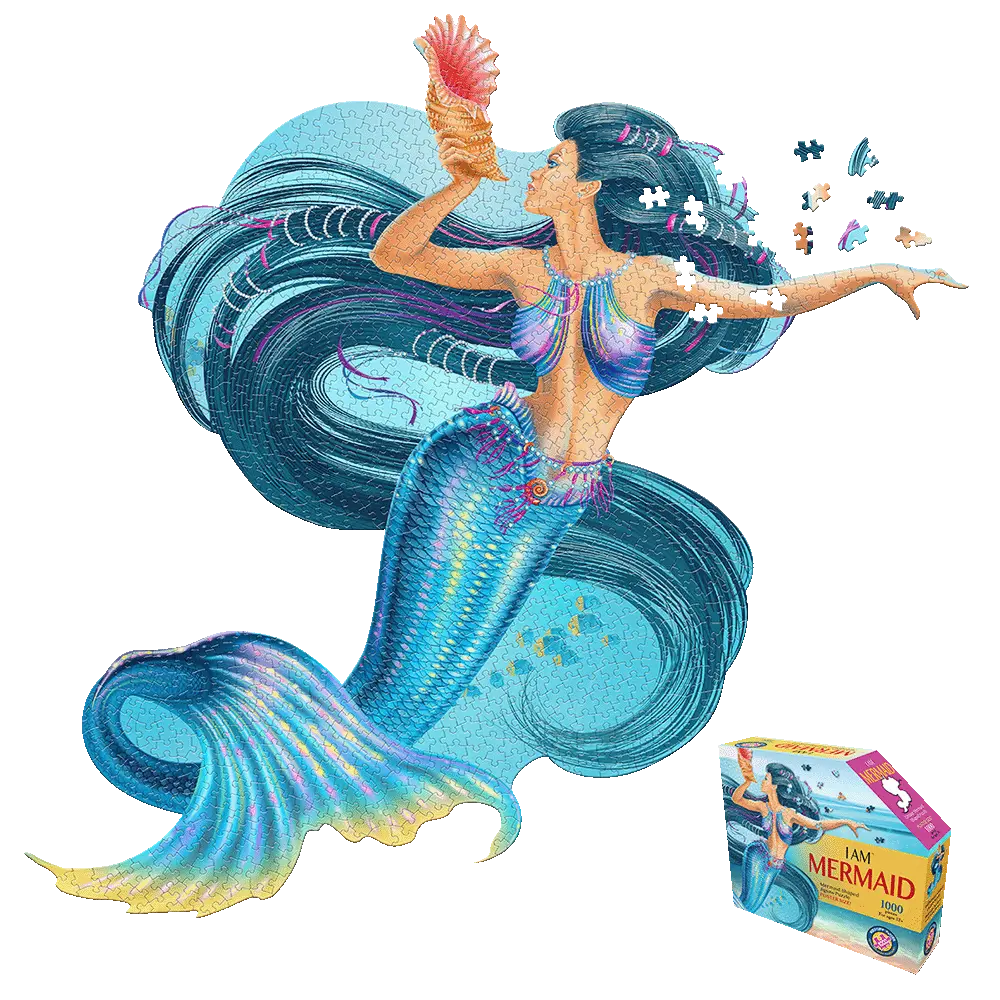 Madd Capp Mermaid-Themed Jigsaw Puzzle - 1000 Pc 1